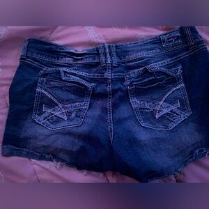 Amethyst jean shorts